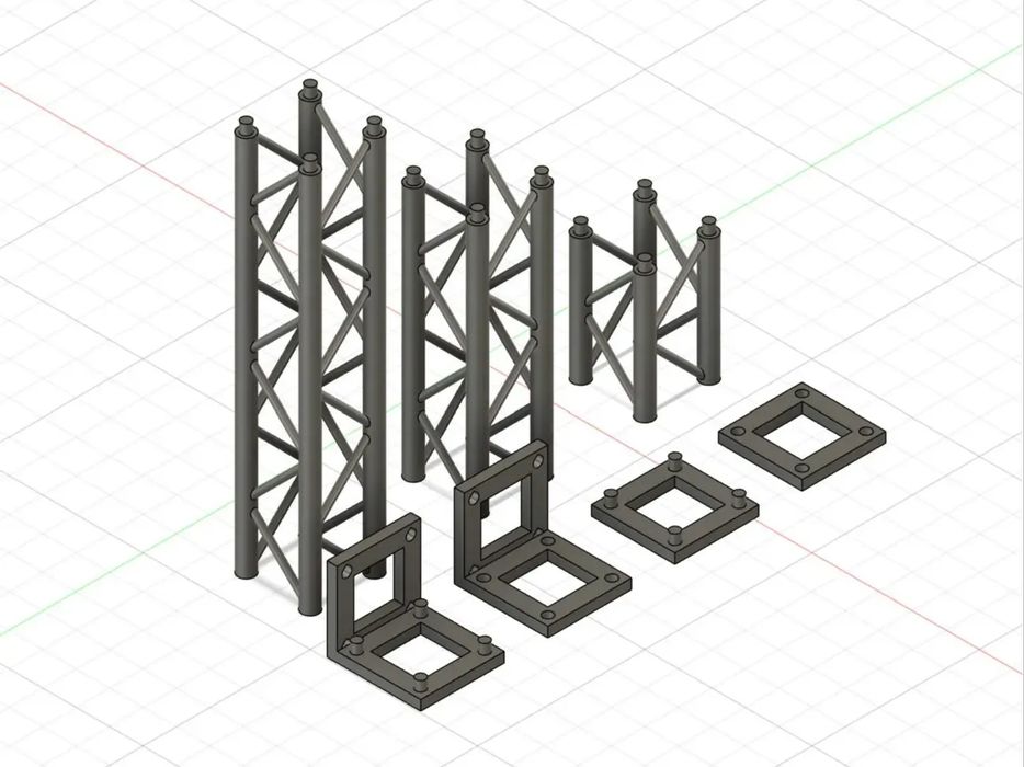 Kit Truss Expansível para Cénarios