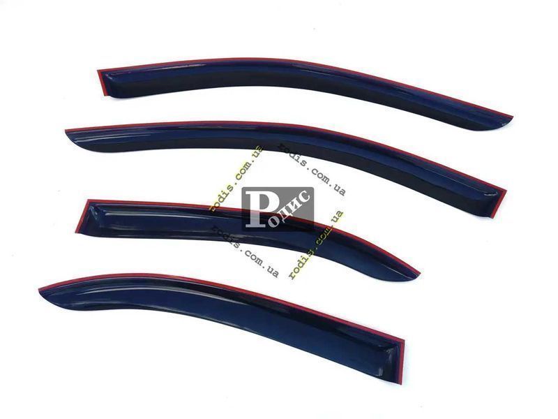 Дефлекторы 4шт. "AV-TUNING" Kia Cerato I SD 2003-2009 (на скотче)