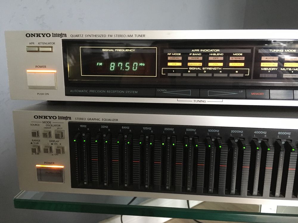 Onkyo Integra EQ-35 korektor graficzny + T-4270 tuner