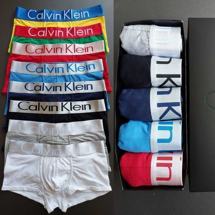 Чоловічі боксери Calvin серії Steel. Мужские трусы, нижнее белье
