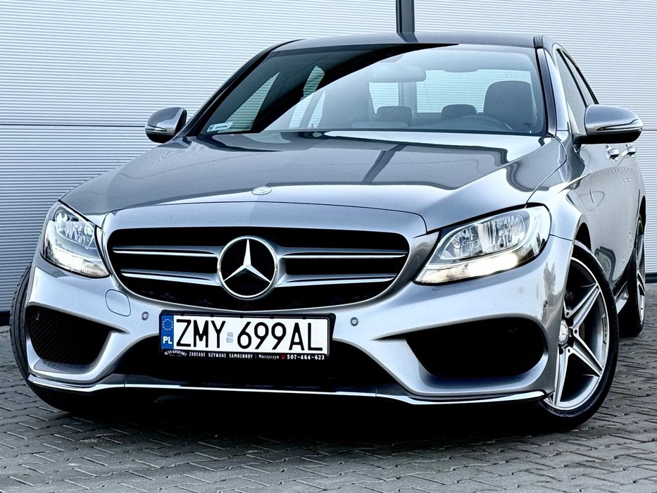 Mercedes-Benz Klasa C AMG//Skora//Navi//Led//Automat//Czujniki//Zarejestrowany w PL