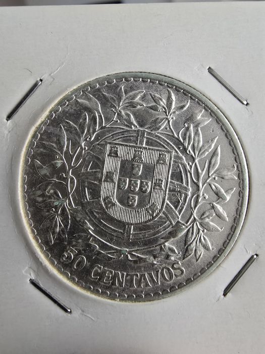 Moeda 50 centavos 1916 BELA