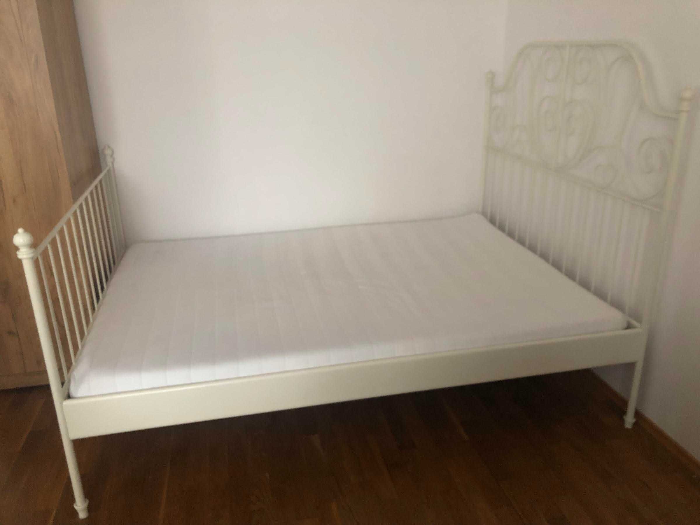 Łóżko Leirvik IKEA + materac