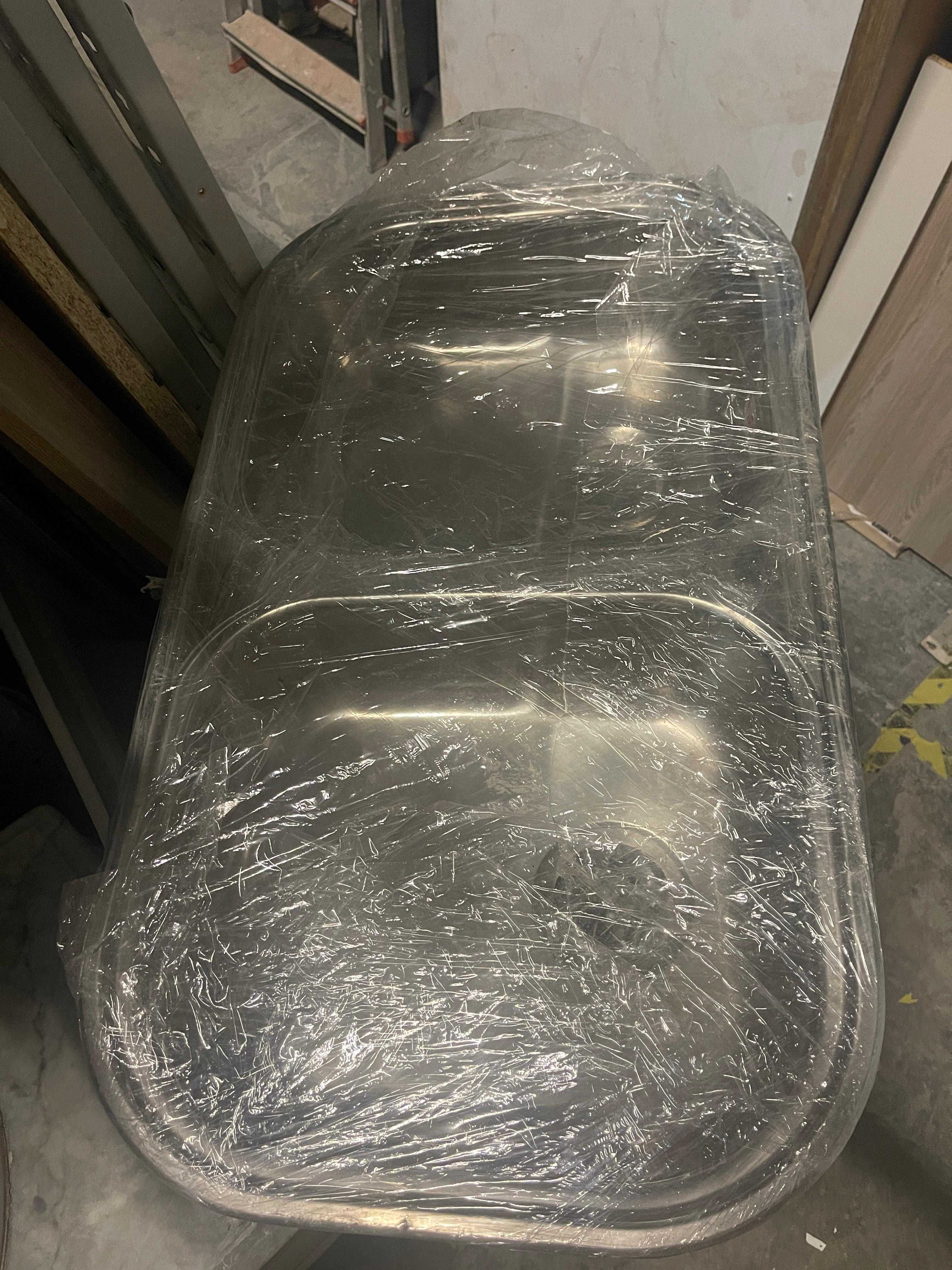 Lava loiça inox com duas cubas