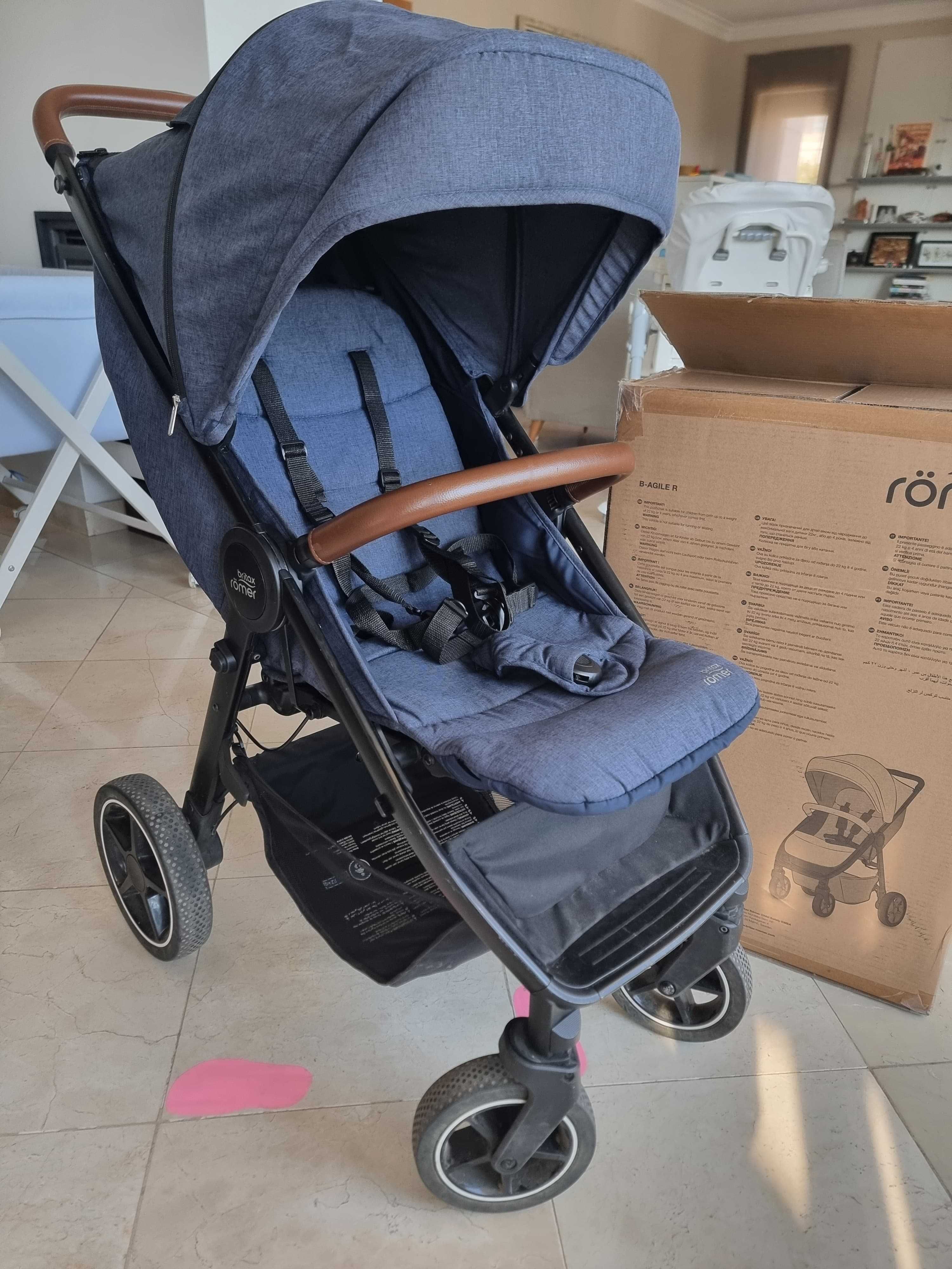 carrinho de bébé Britax Römer B-Agile R  - como novo