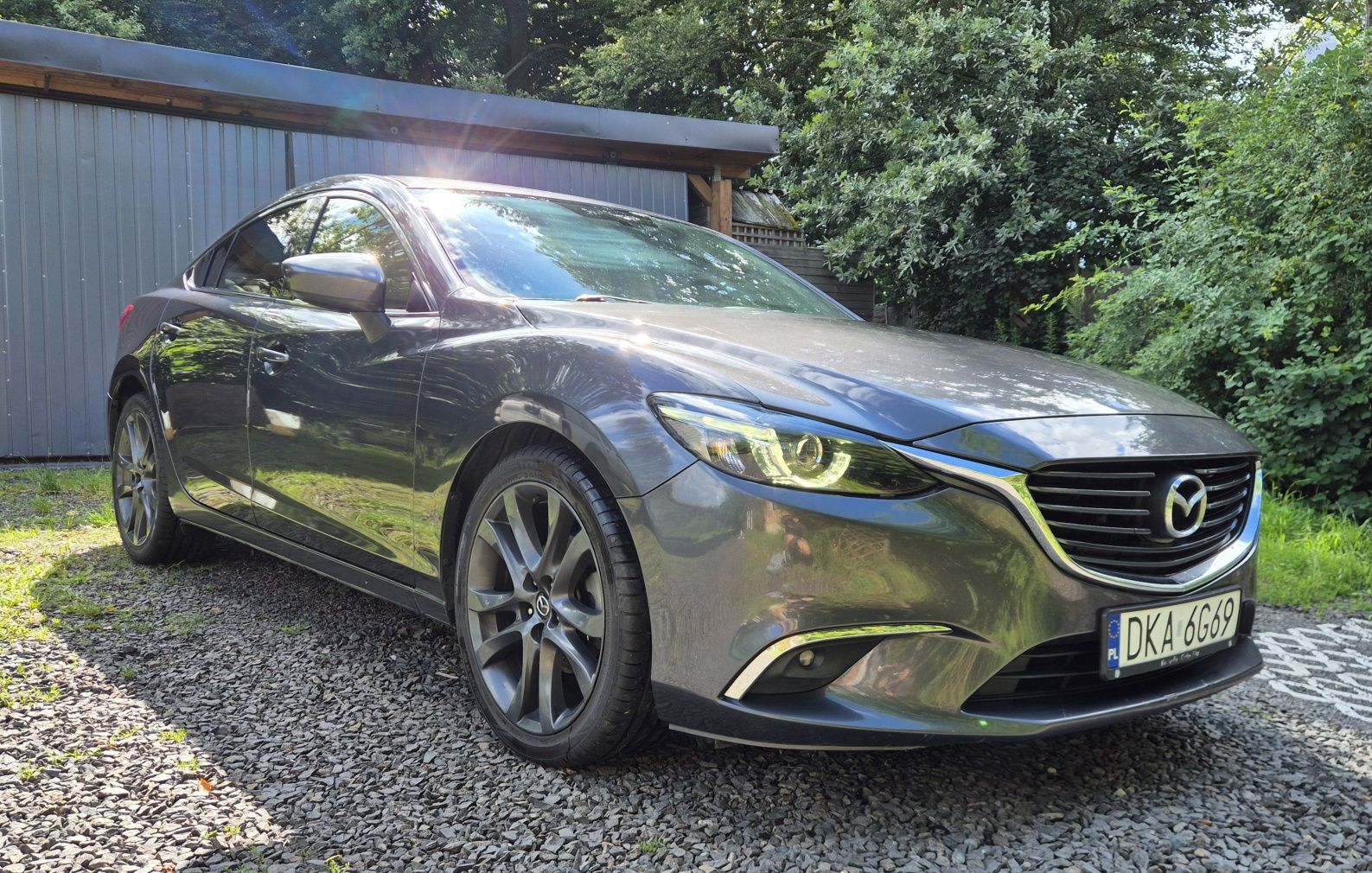 Mazda 6 2.5, LPG, automat, skóry, mega zadbana