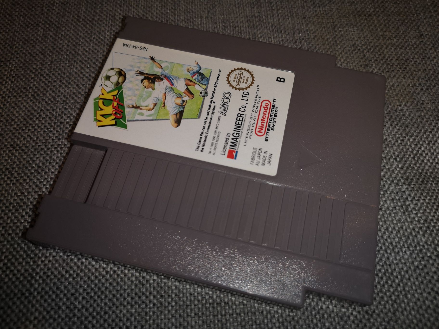 Kick Off NES Nintendo gra PAL (oryginał testowany) sklep Ursus
