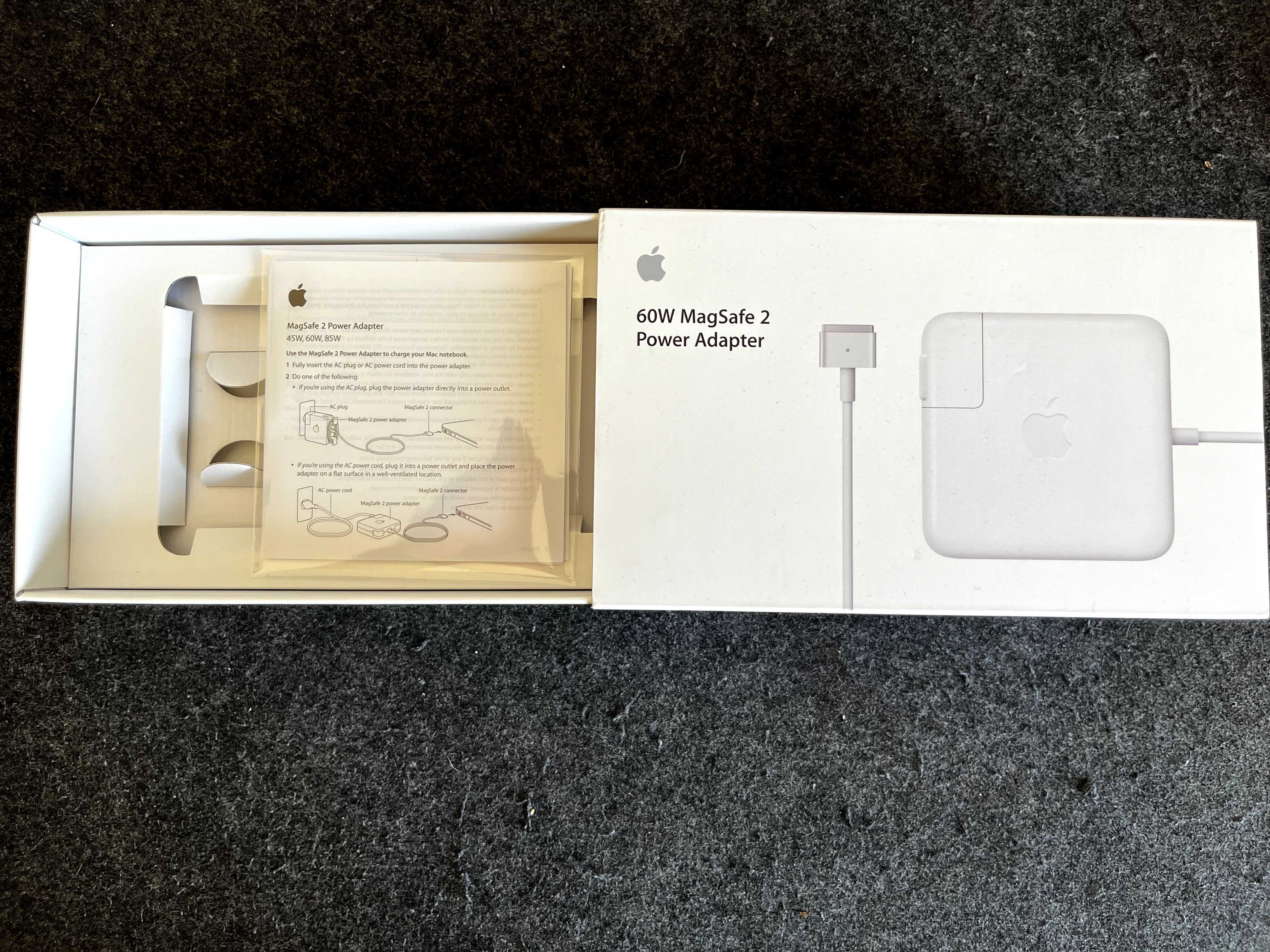 Apple MagSafe 2 W60 oryginalne pudełko / karton