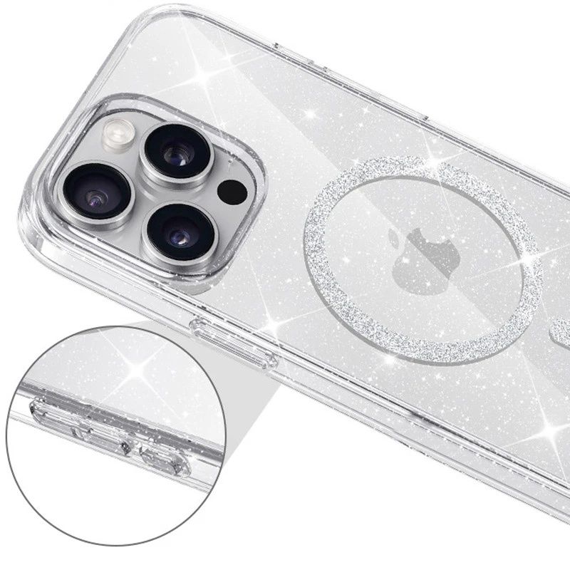 Чохол TPU Eclipse Sparkle (MagFit) для Apple iPhone 14 Pro (6.1")