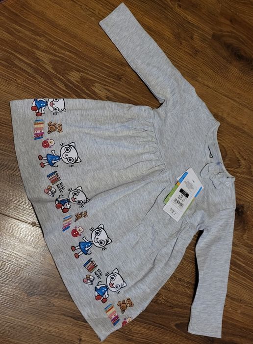 Sukienka 74 cool club kicia kocia smyk