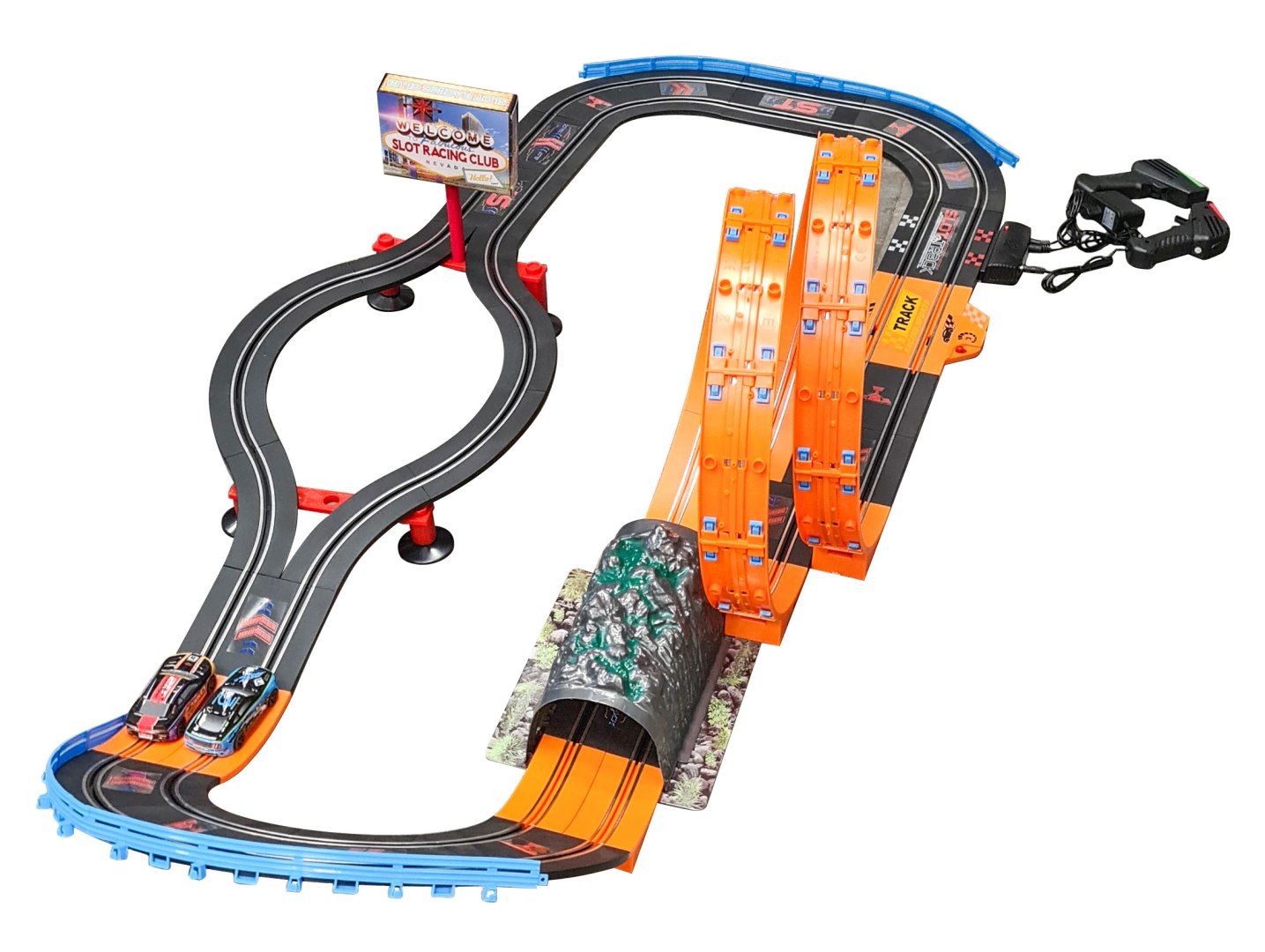 MEGA Tor Wyścigowy elektryczny dla dzieci RACER 1:43