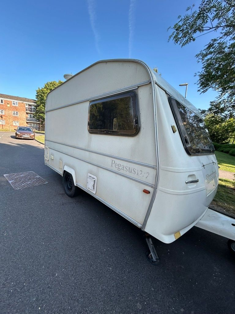 Przyczepa Kempingowa Silverline Pegasus 12/2 retro lekka 500kg