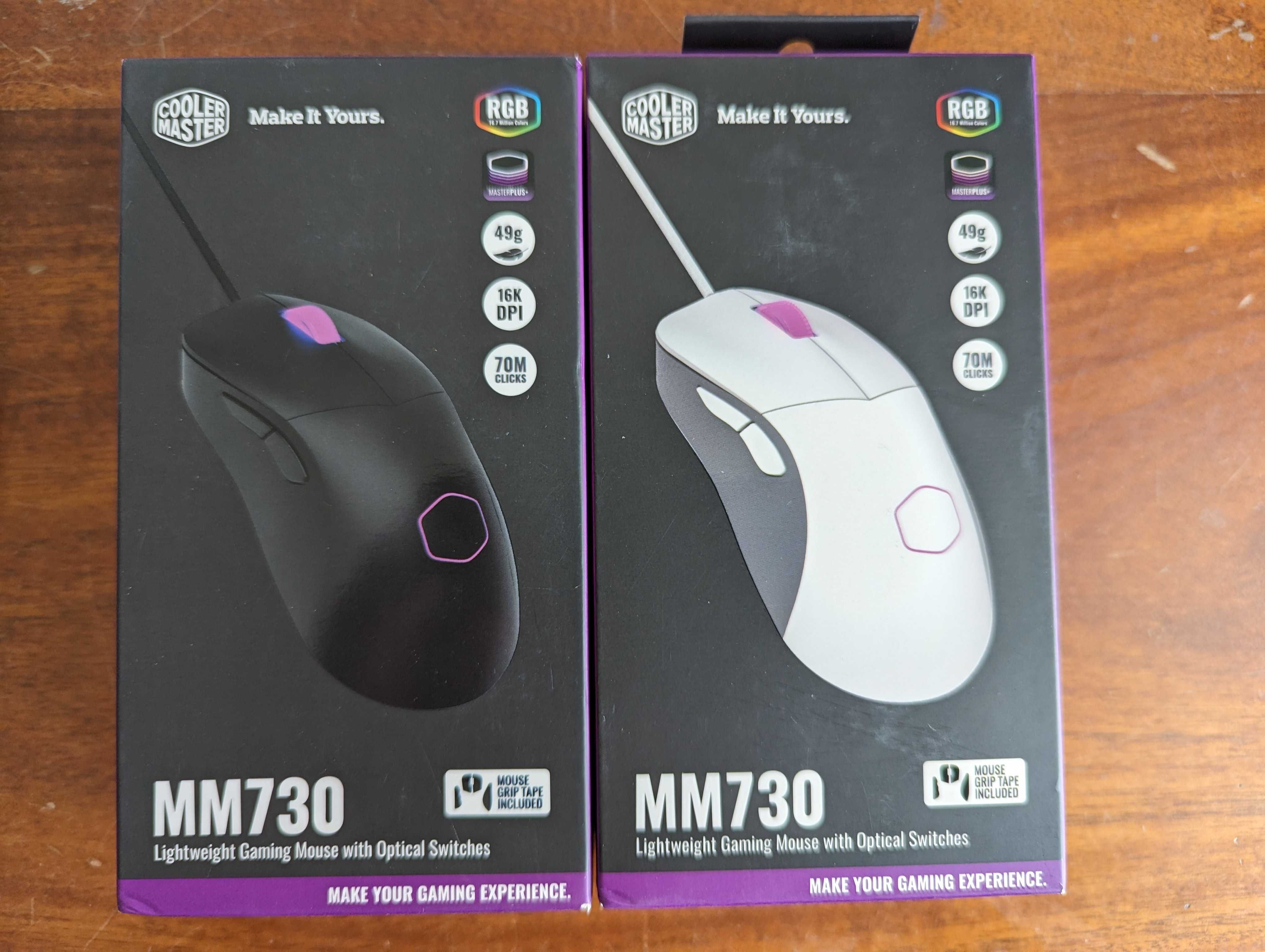 Cooler Master MM730/MM731  Gaming Mouse (16К DPI,  PixArt,  PTFE, RGB)