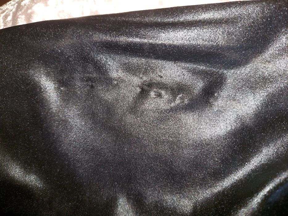 Czarny skórzany kombinezon sexy