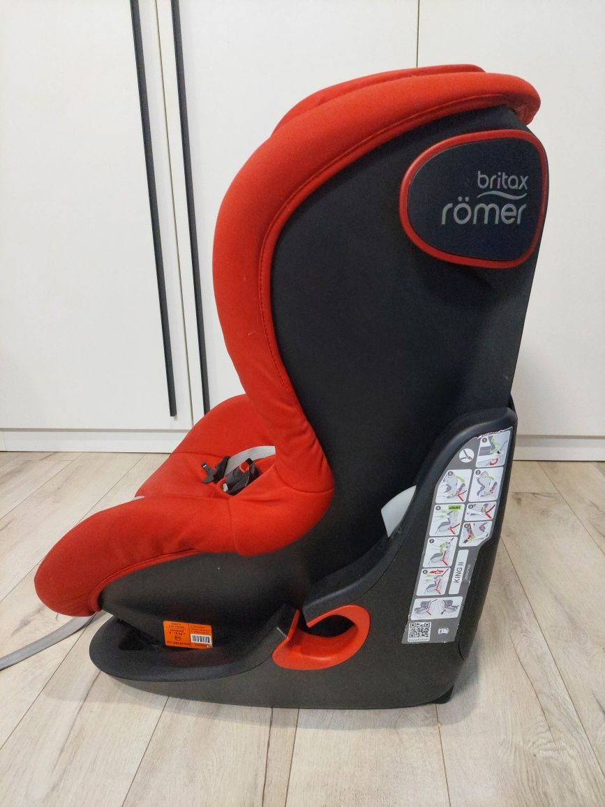 Автокрісло Britax Romer king 2 червоне