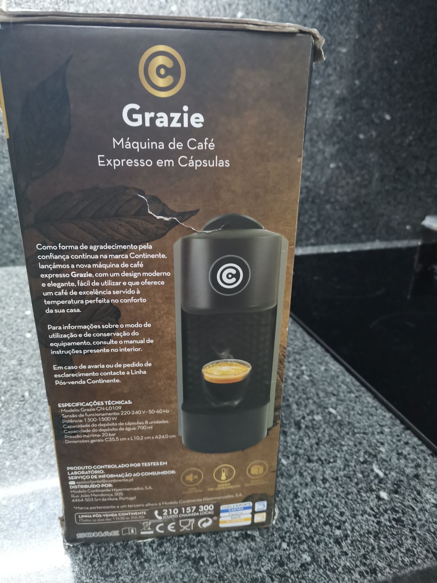 Máquina café completamente nova - Gracie