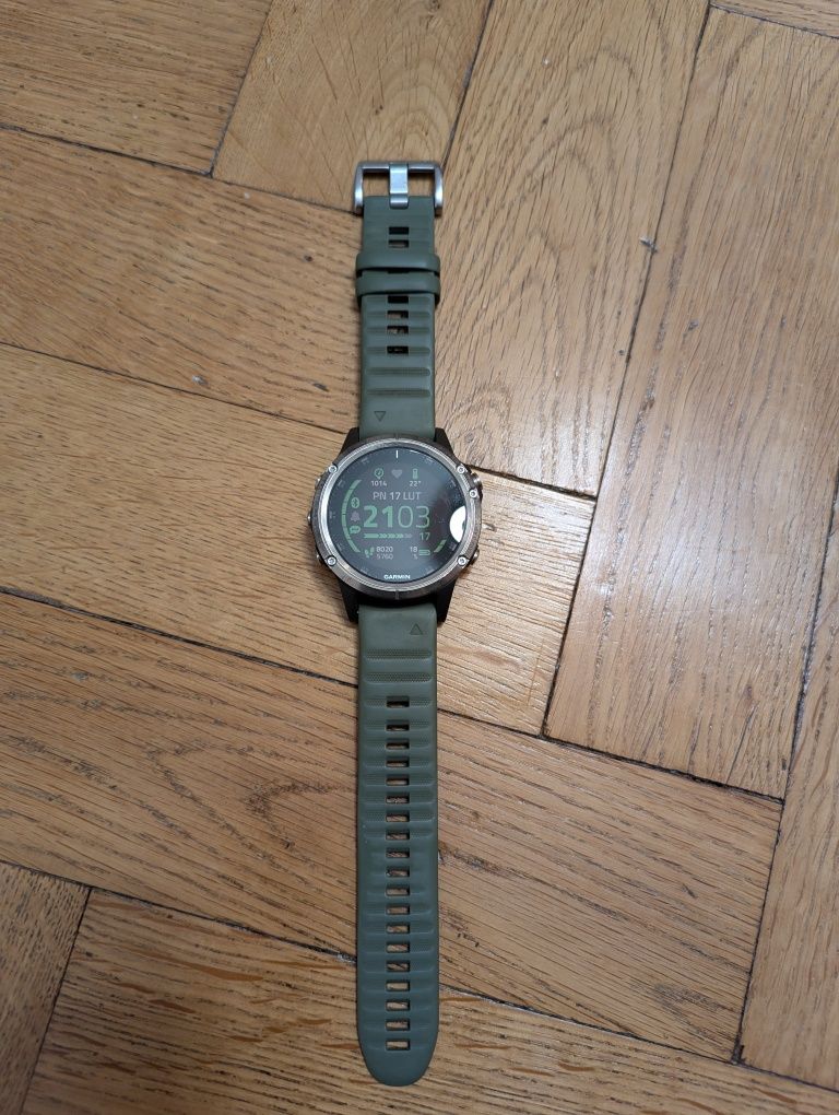 Garmin Fenix 5 plus sapphire titanium PL