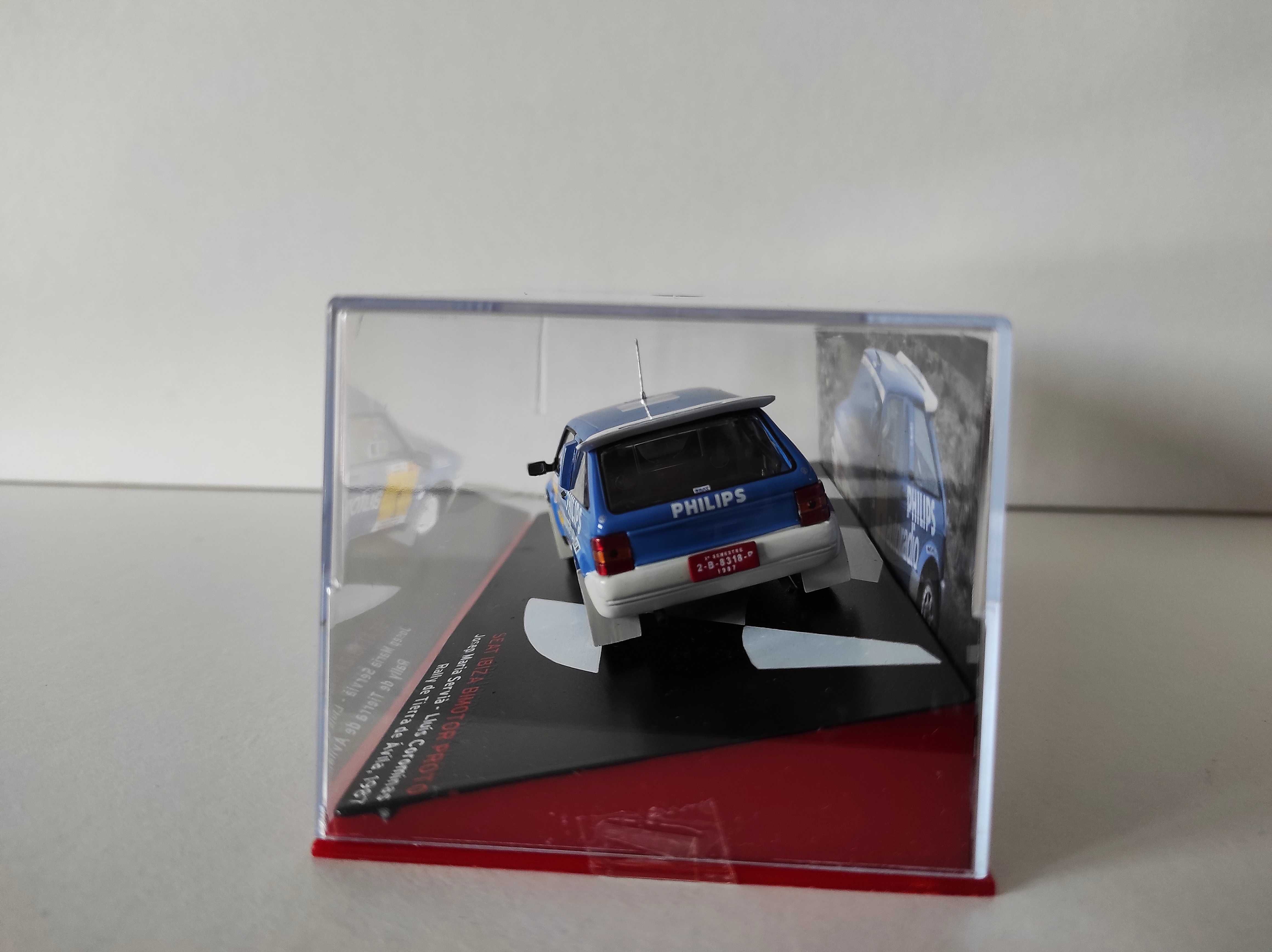 Seat Ibiza Bimotor Proto 1987 Rally Tierra de Avila J.M.Servia 1:43