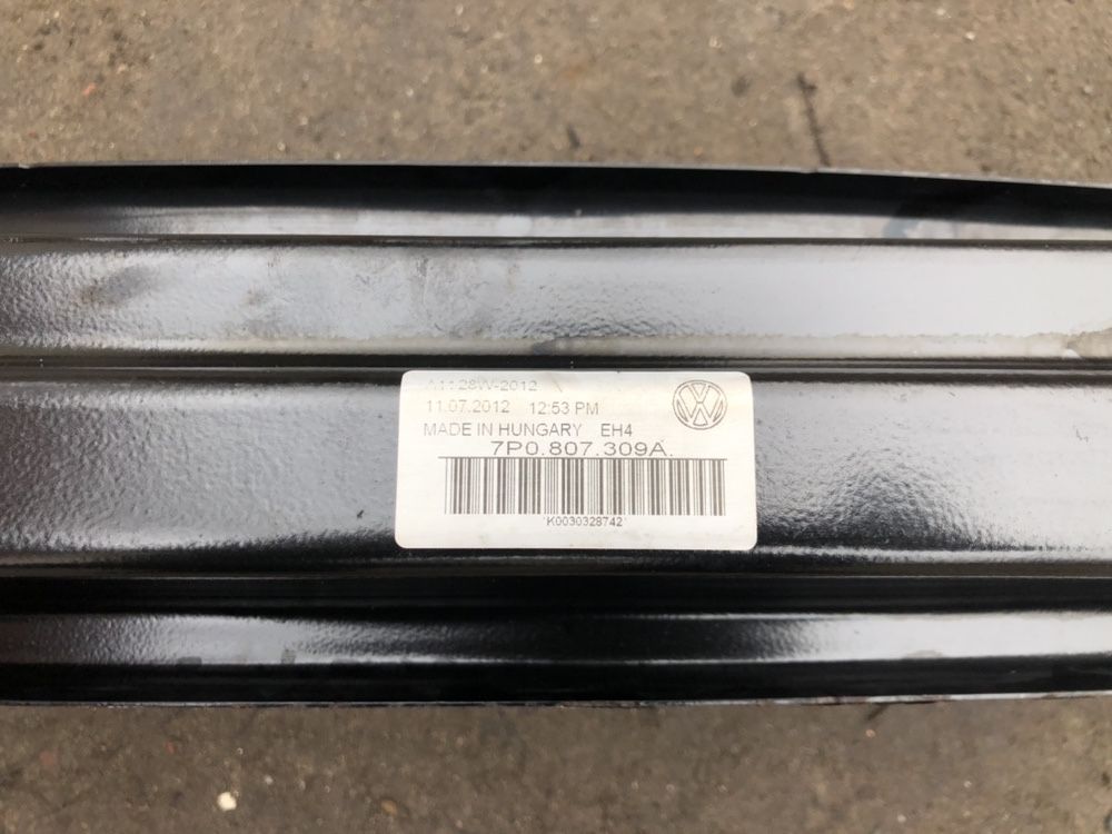 Усилитель бампера заднего 7P0807309A VAG Volkswagen Touareg 2010-