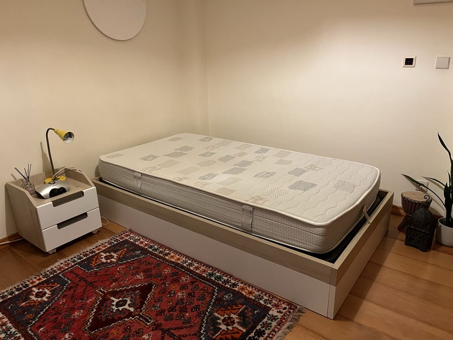 SOMMIER Elevatório c/ ARRUMAÇÃO + Colchão Pikolin