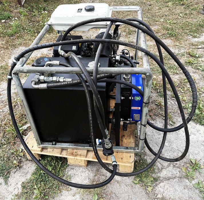 Stacja hydrauliczna, agregat pompa hydrauliczna silnik LONCIN 22KM