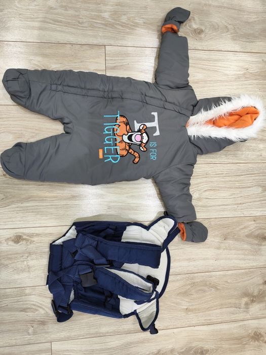 Kombinezon dla chłopca rozmiar 68+ nosidełko w gratisie