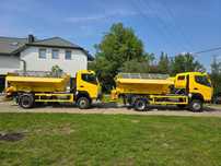 Mitsubishi CANTER 4x4 FUSO Iveco Daily 180KM 6C18 Piaskarka Solarka Schmidt Econ Hydraulika Euro 6 unimog PTO  2016/17 Iveco Daily 4x4 ECON Niski Przebieg Schmidt piaskarka solarka