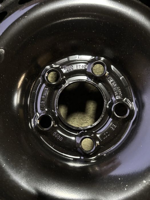 5x100 5,5Jx15 ET40 felgi stalowe 57,1 VW SEAT AUDI SKODA