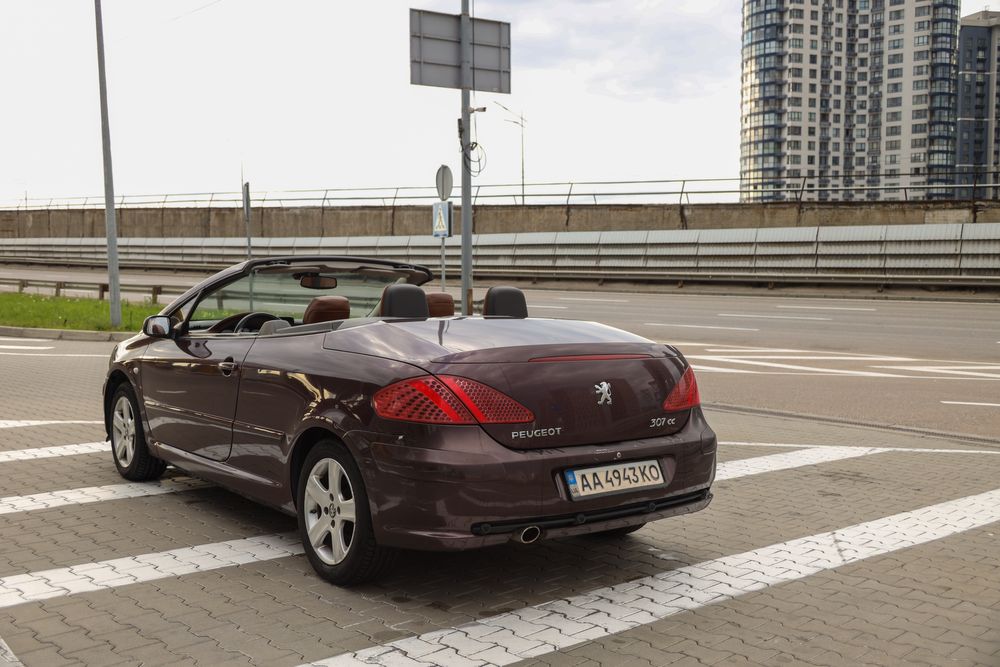 Peugeot 307cc кабриолет