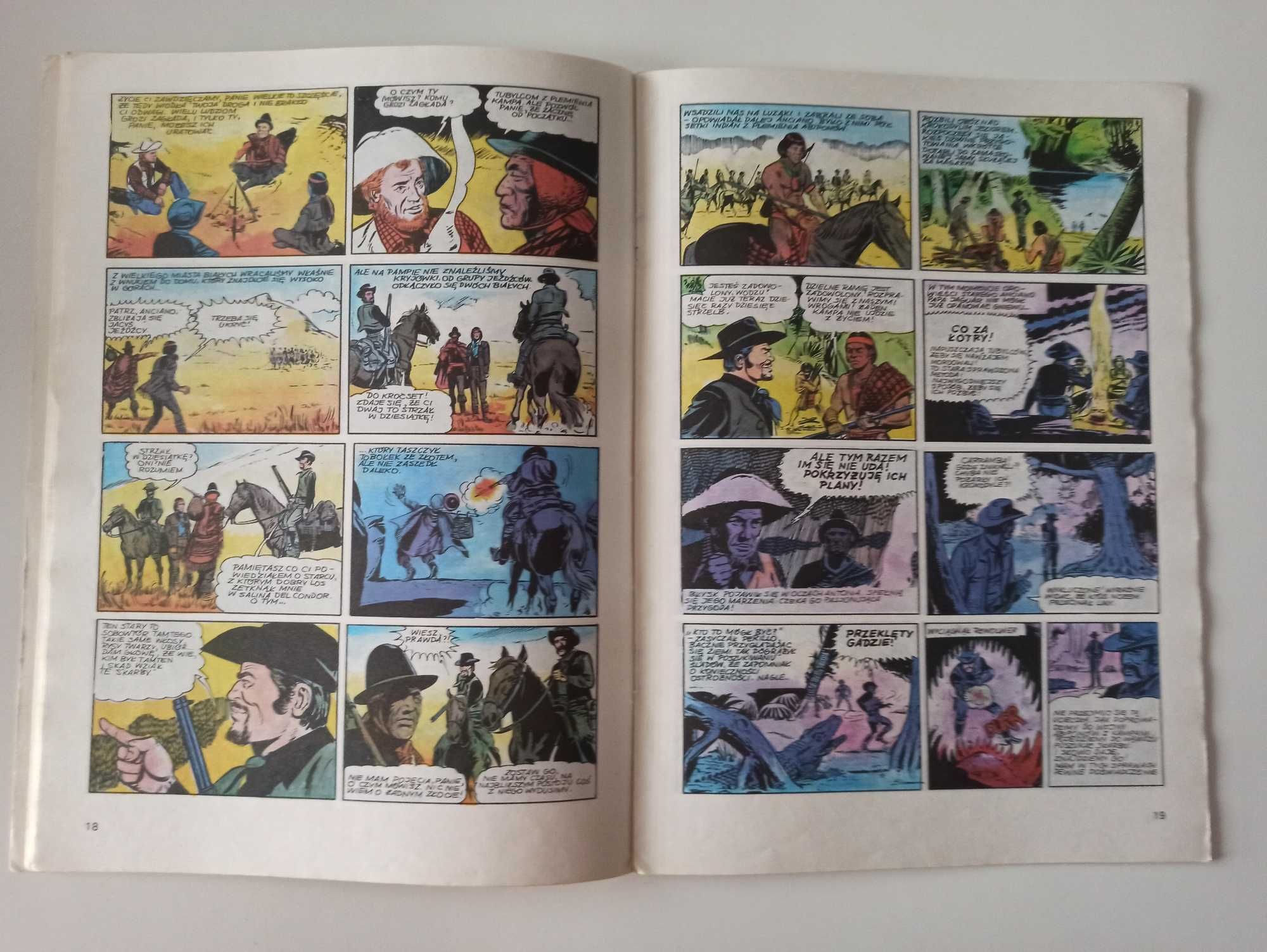 Dziedzictwo Inków - komiks I wydanie 1988