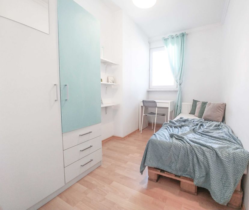 Jedynka w mieszkaniu 4-pokojowym Centrum, niedaleko Starego Browaru