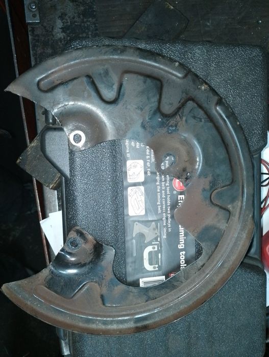 защита тормозного диска Меган 4