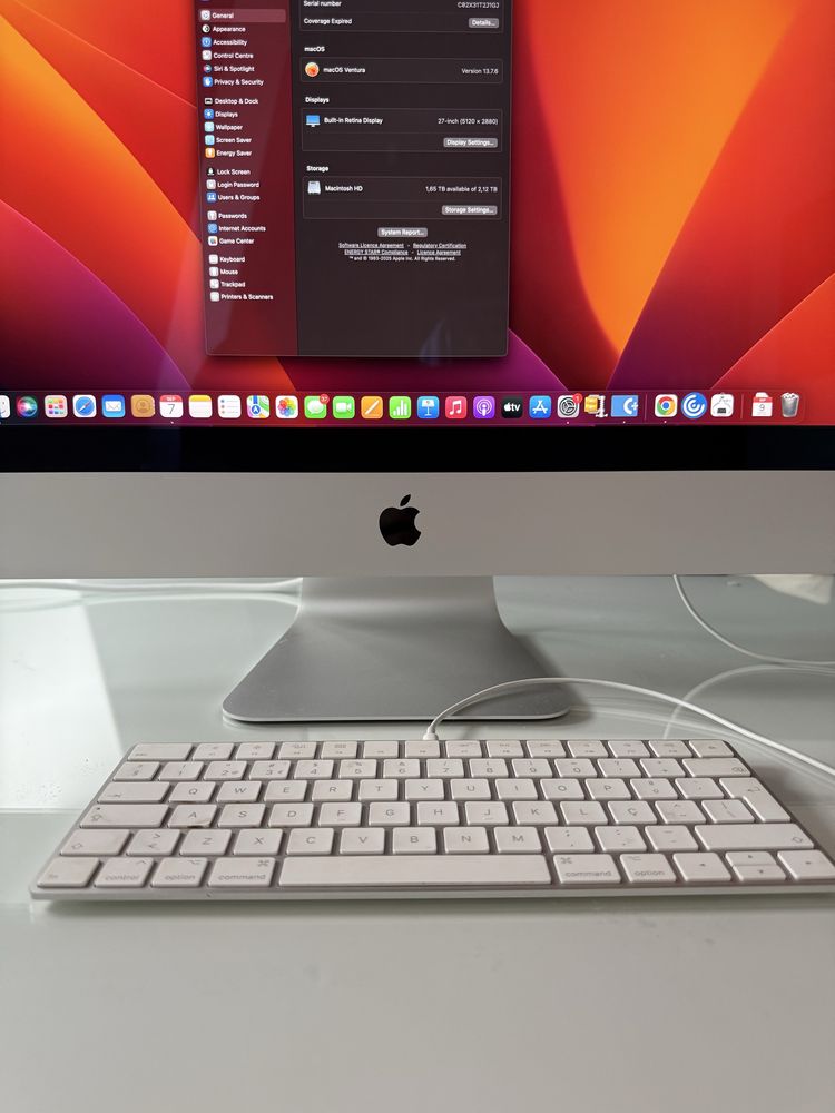 iMac 27-inch (2017) prateado