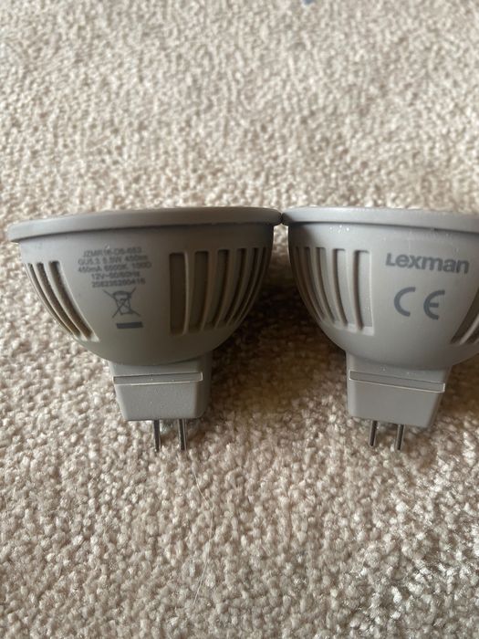 Transformadores 220V-12V + Lâmpadas Led LEXMAN