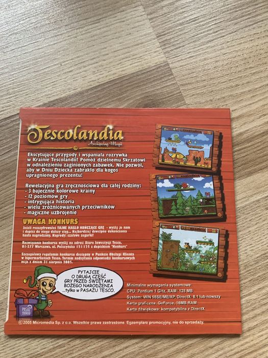 Gra Tescolandia.