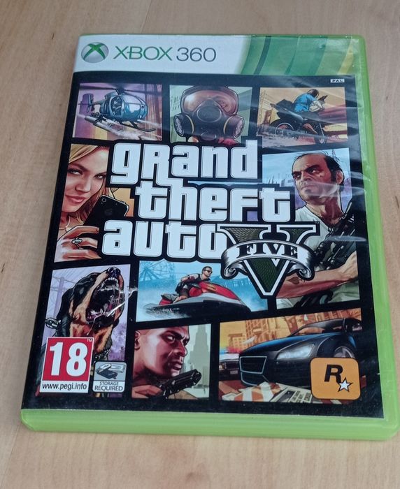 Gra GTA V na xbox 360
