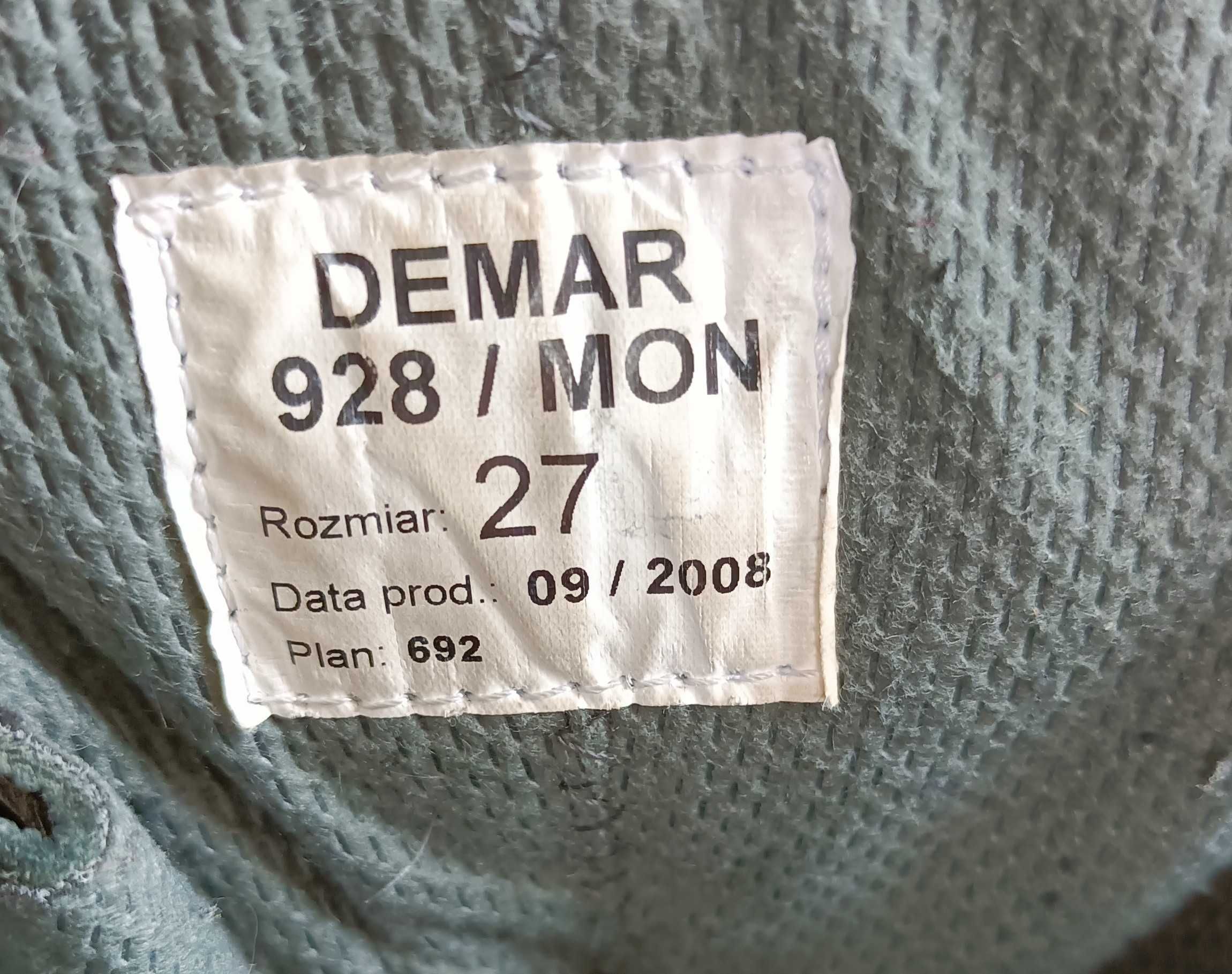 Buty wojskowe z podeszwą Vibram. Rozmiar - 27..