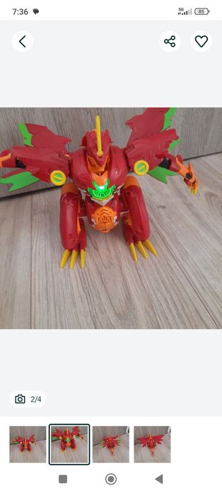 Bakugan figurka figurka