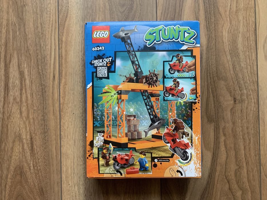 Nowe LEGO City 60342 Wyzwanie kaskaderskie: atak rekina