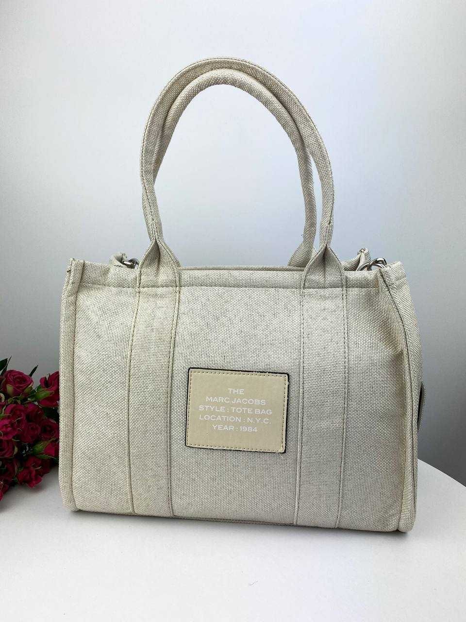 Torba damska shopper MJ Tote Bag Milk duza damska torebka