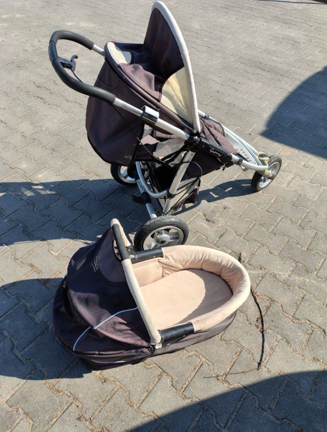 Wózek gondola spacerówka 2w1 QUINNY