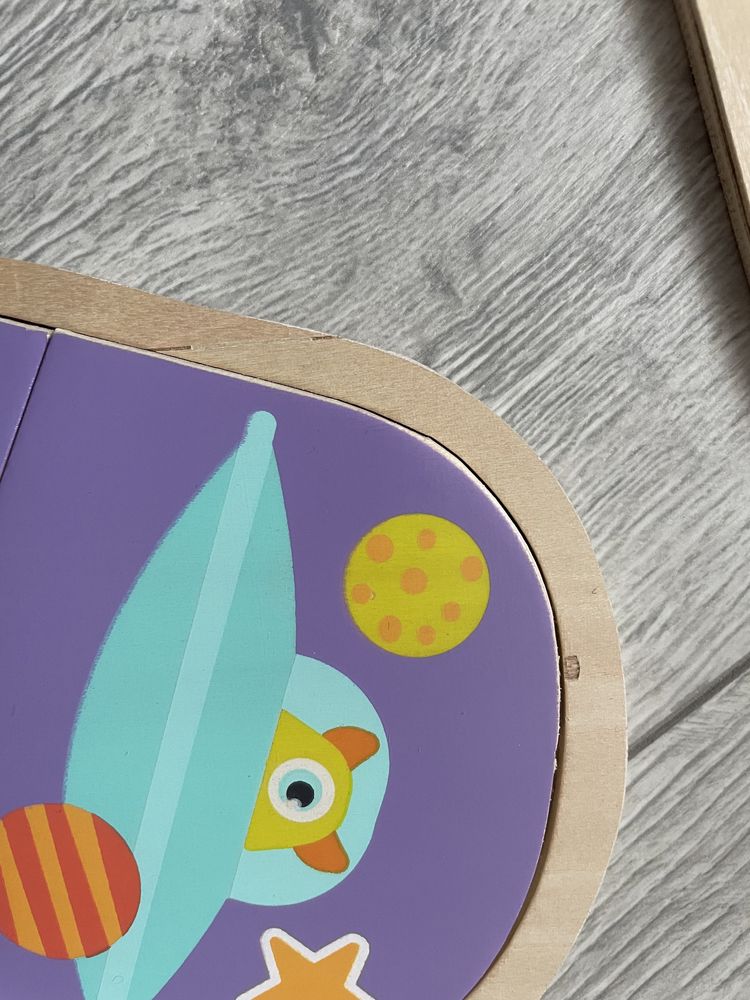 Sevi puzzle drewniane dla niemowlaka w pudełku