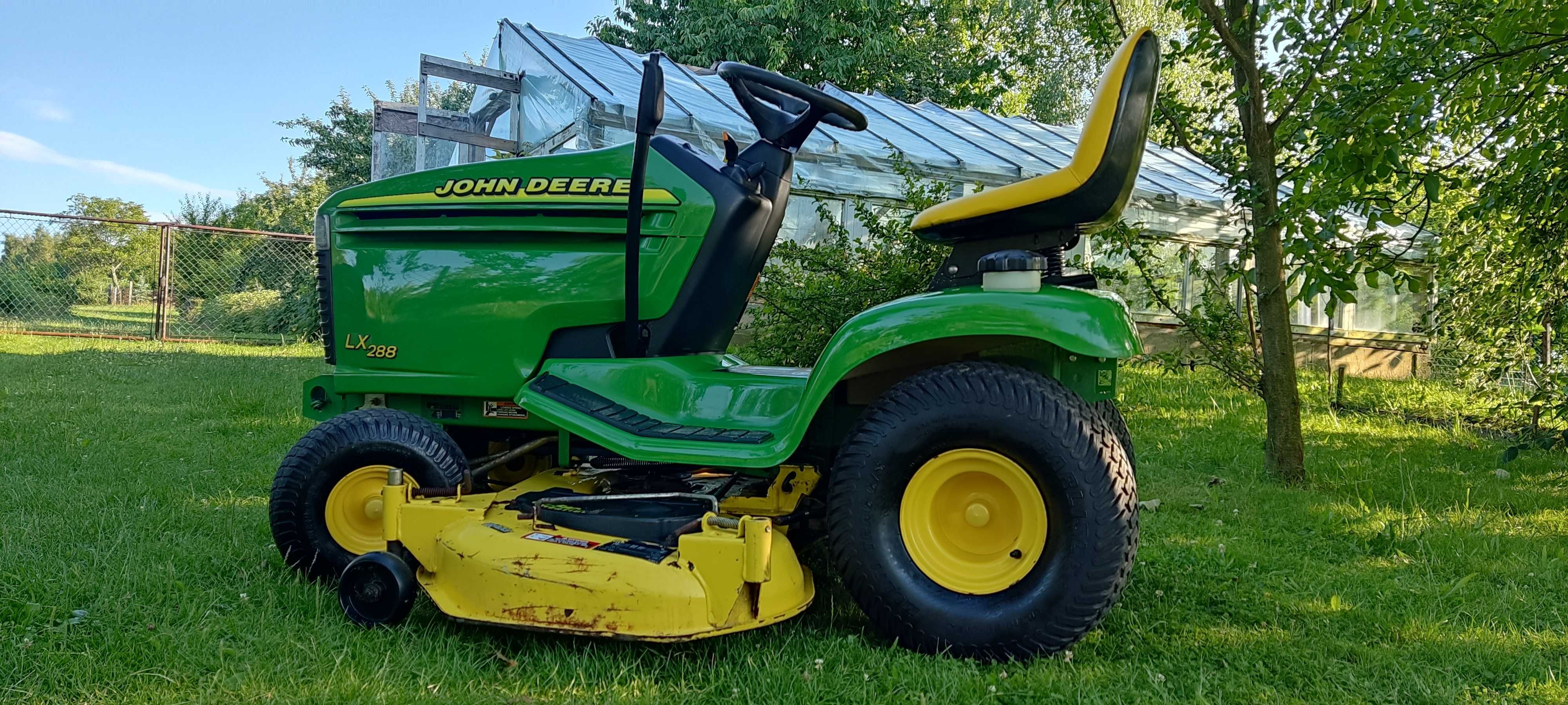 Traktorek kosiarka John Deere 17HP V-Twin KAWASAKI Cub Cadet Husqvarna