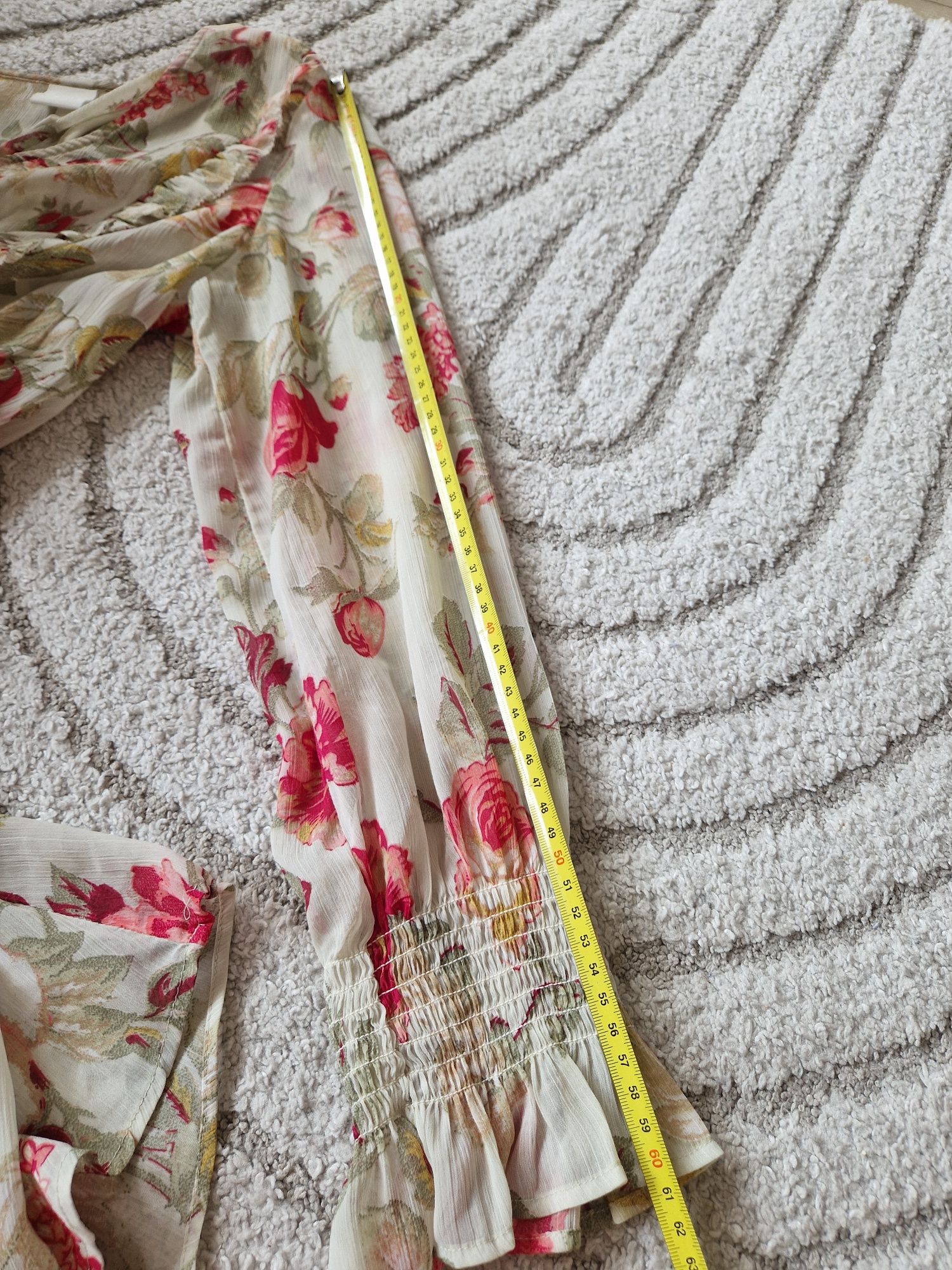 Sukienka w kwiaty h&m s