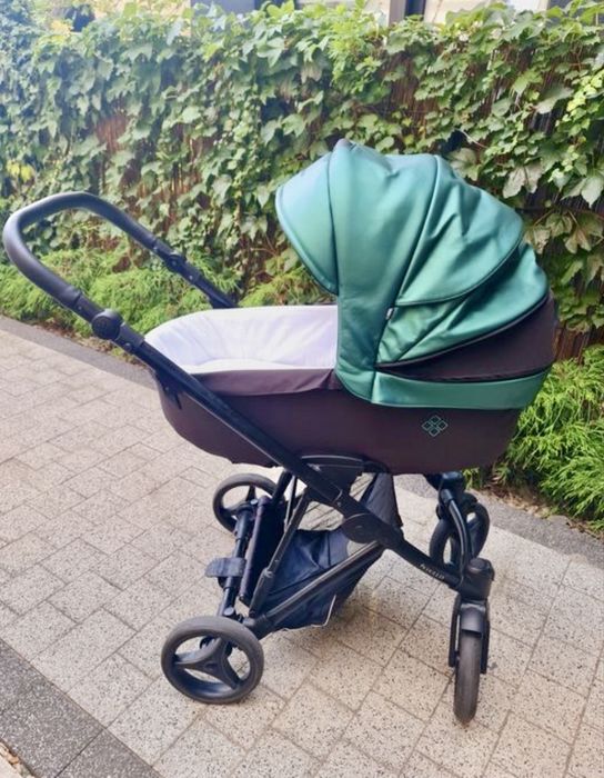 Wózek 2w1 Bebetto Nitello Shine Zielony