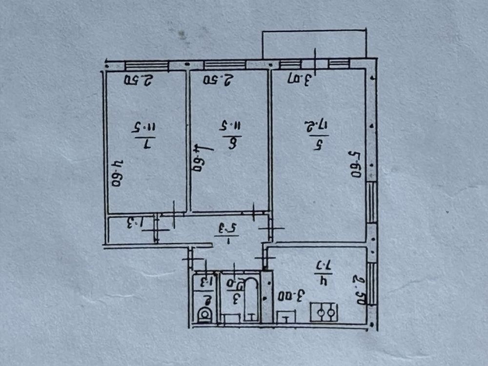 Трехкомнатная КПИ Борщаговская Шевченковский