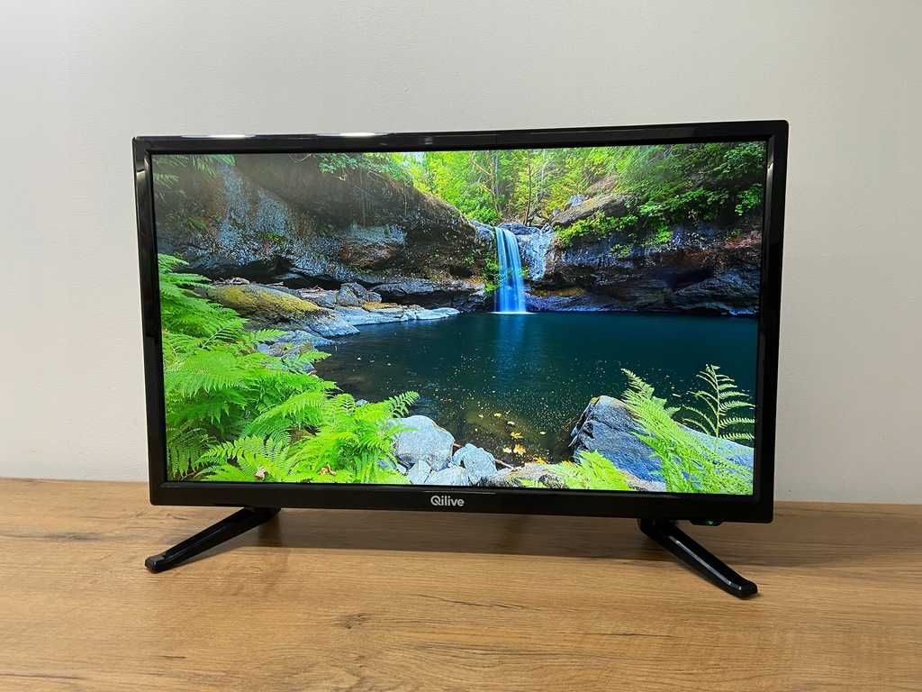 TV LED 22 cale Qilive Q22F201B Full Hd DVB-T2 do ZK