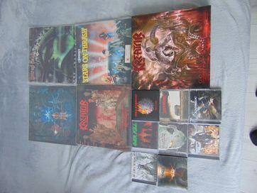 Płyty CD i winyle , Kreator ,Overkill ,Proletaryat,i inne -zamienię.