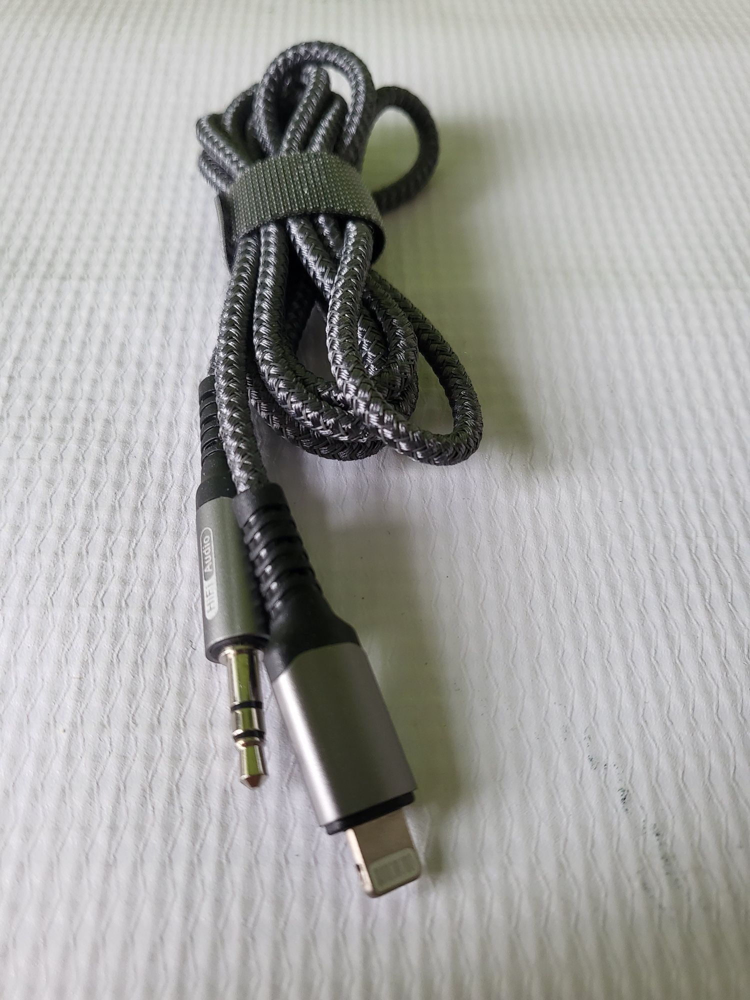 Kabel audio 0,5 lighting 1m