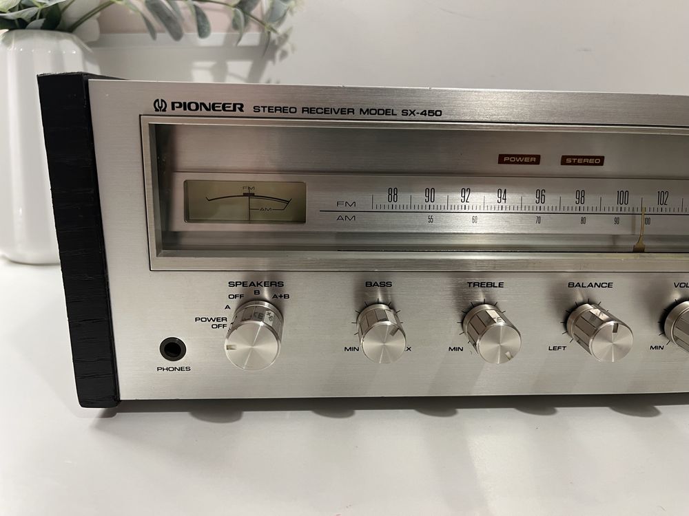 Amplituner Pioneer SX 450 po serwisie